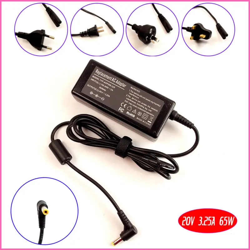 

20V 3.25A 65W Laptop Ac Adapter Charger for Lenovo PA-1650-56LC ADP-65KH B 57Y6400 36001651 ADP-65KH B