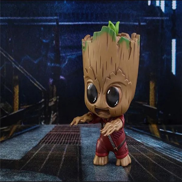 3 знака Marvel стражи галактики маленький милый малыш дерево человек виниловые