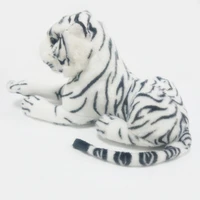 1pc 26cm cute plush white snow tiger toys stuffed dolls animals pillows childs baby kids gifts