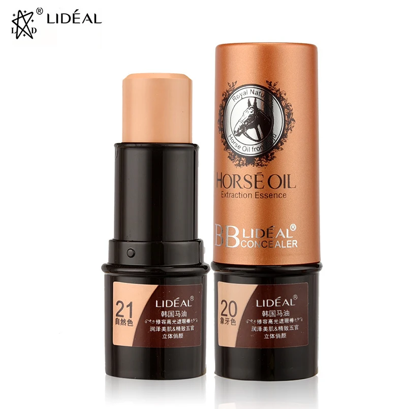 Новый бренд база для лица макияж Multi палку читая &amp Contour 3 цвета Осветляющий