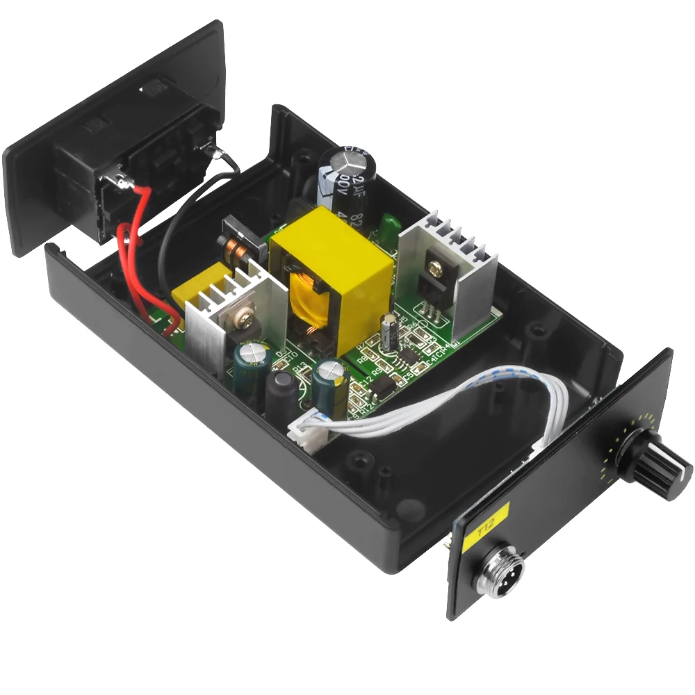 Электрический блок Цифровой паяльник станция контроллер температуры DIY наборы для HAKKO T12 ручка СВЕТОДИОДНЫЙ Переключатель вибрации советы наборы
