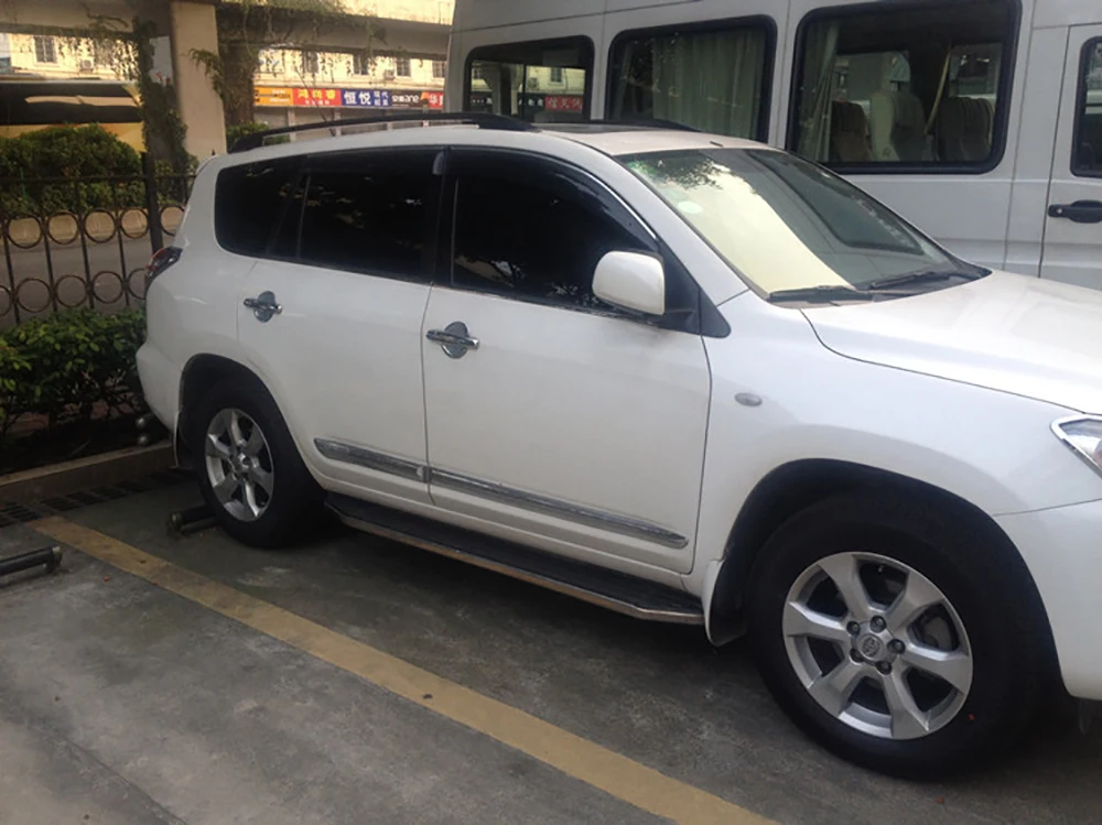 Для Toyota RAV4 RAV 4 2009-2012, автомобильные аксессуары, оконный козырек, защита от солнца, дождя, ветра, дефлектор, тент, щит, вентиляционная защита, накладка