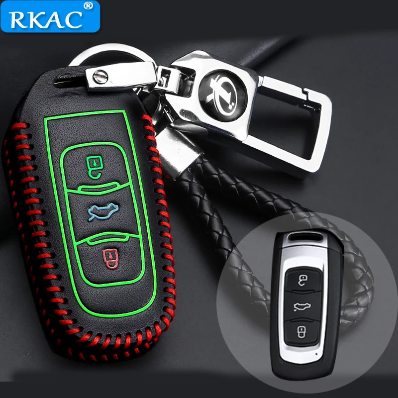Новинка кольцо для автомобильных ключей из натуральной кожи Geely Atlas Boyue NL3 Emgrand X7