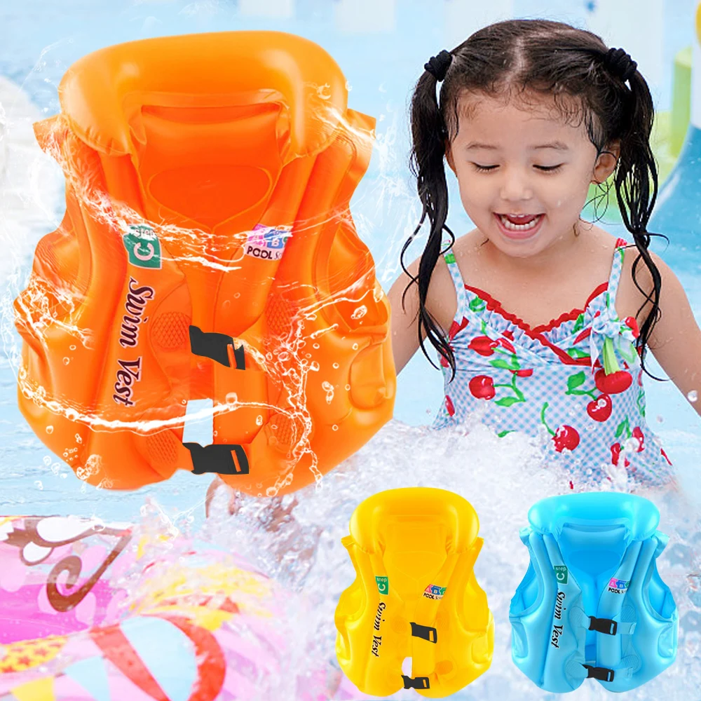 Детский надувной спасательный жилет для плавания спасательные куртки