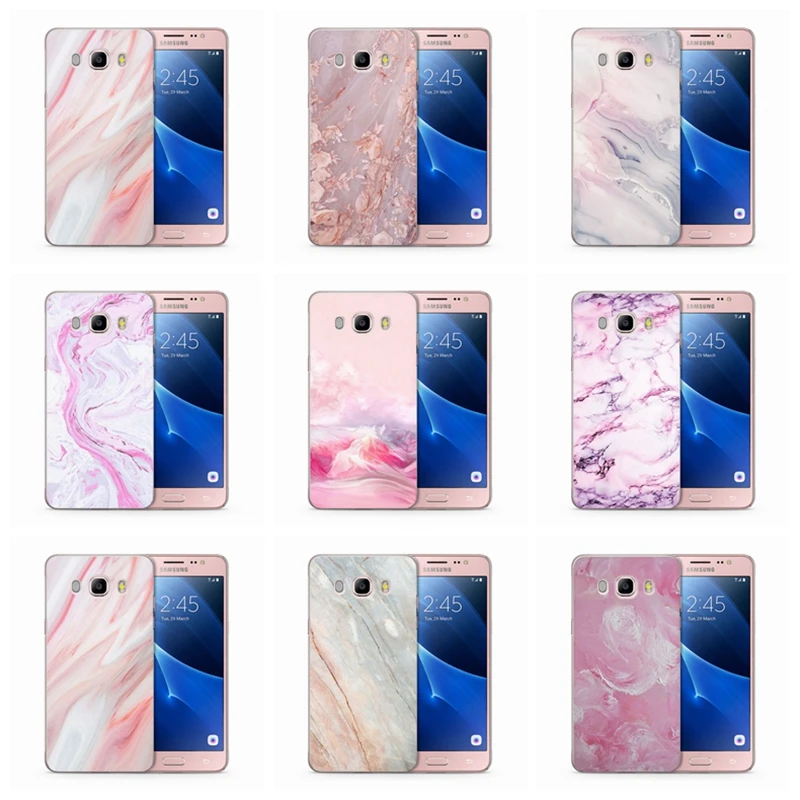 TPU чехол для Samsung Galaxy S7 edge S9 Plus A3 A5 2016 2017 prime J1 J2 J3 J5 J7 цветной мягкий мраморный Fundas C183