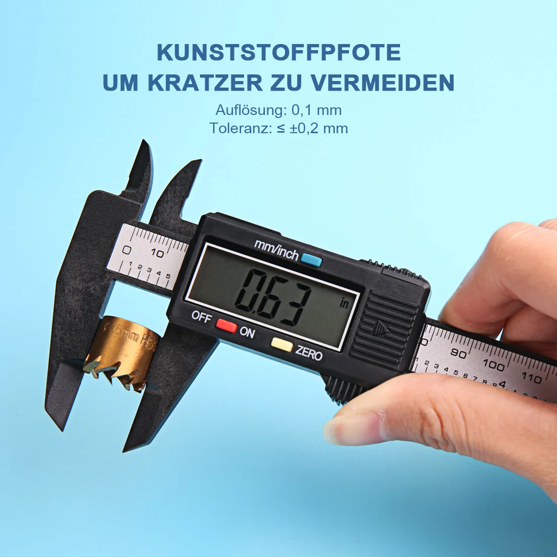 

6 Inch 150mm Measuring Tools Digital Electronic Caliper measuring instrument Vernier Calipers Digital Ruler Meas
