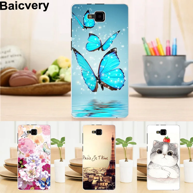Новый горячий мягкий силиконовый чехол-накладка для ZTE Blade AF5 AF 5 Flower Butterfly AF5/A5