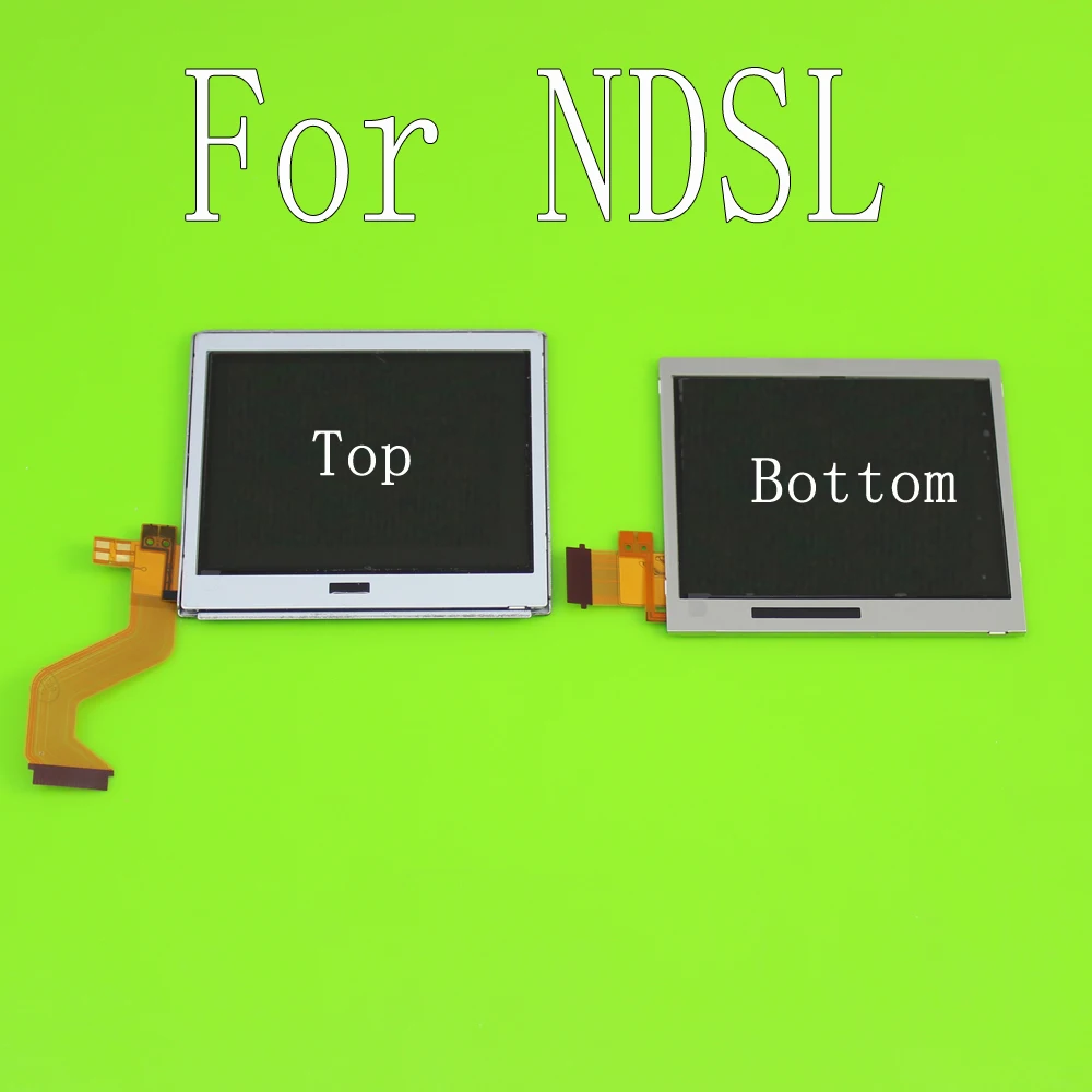 Верхний Нижний ЖК дисплей для Nintendo DS Lite внешний экран NDSL запасные части и