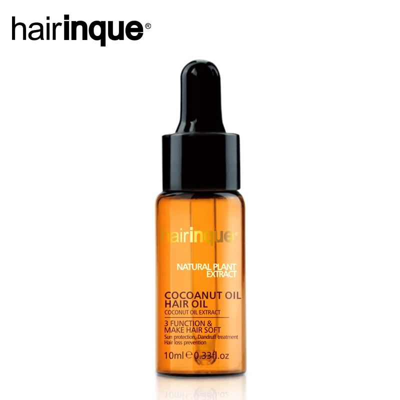 HAIRINQUE Уход за волосами 12% Кератиновое лечение волос с шампунем предварительная обработка и 10 мл кокосовое масло для волос делает волосы питательными комплектами