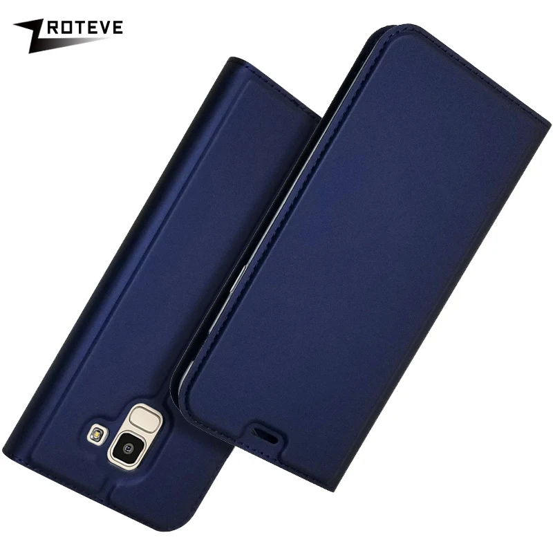 Zroteve для samsung J6 2018 чехол полиуретановый кошелек Coque Galaxy Plus кожаный с