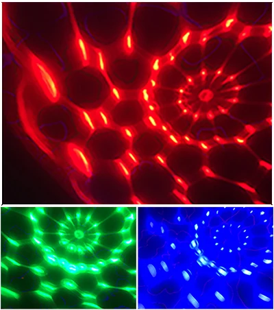 R G B in return Мини светодиодный RGB лампа волшебный шар USB Touring портативное украшение музыкальный автомобиль компьютер перезаряжаемый домашний вечерние dj звук Новинка светильник - Цвет: R G B in return