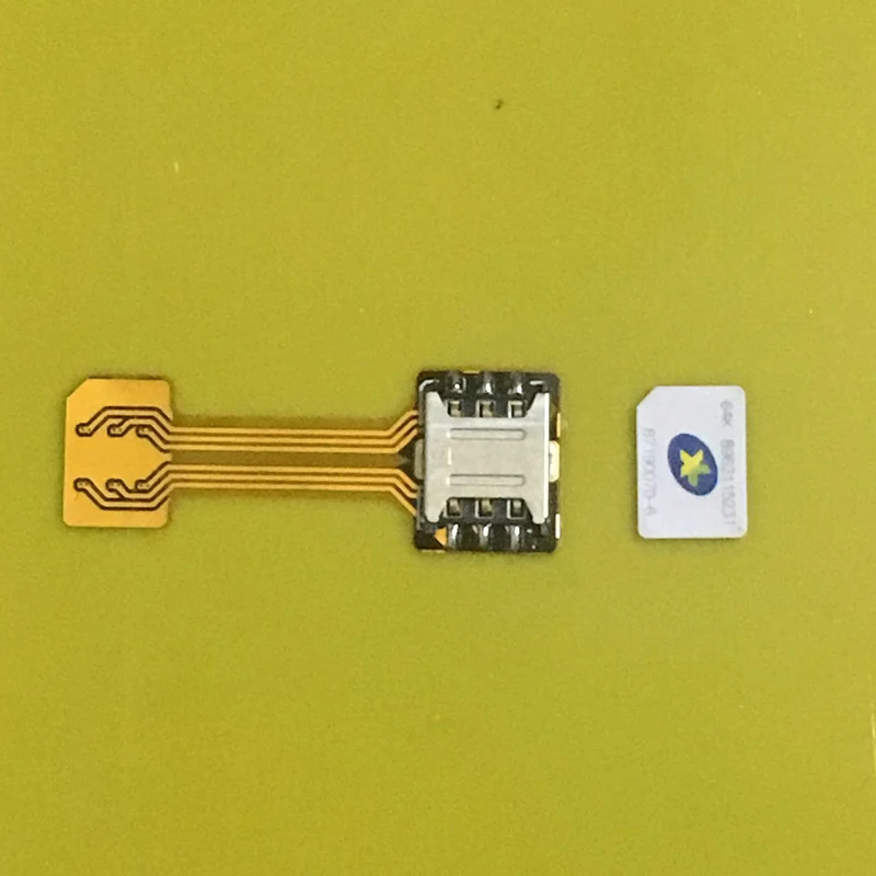 Powstro двойной микро SD адаптер SIM карта гибридный для Android удлинитель 2