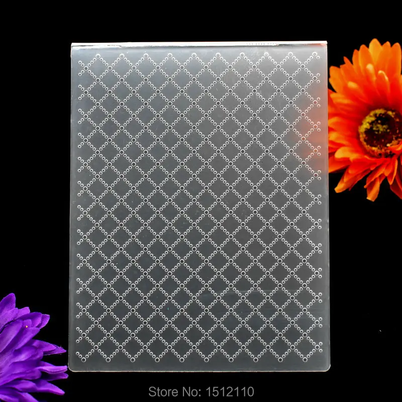 Сетка 2 пластиковая папка для тиснения скрапбукинга сделай сам альбом карточный