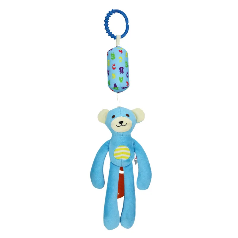Animal wind chime baby stroller pendant bell bed hanging 0-1 year old toy BD44166 | Игрушки и хобби