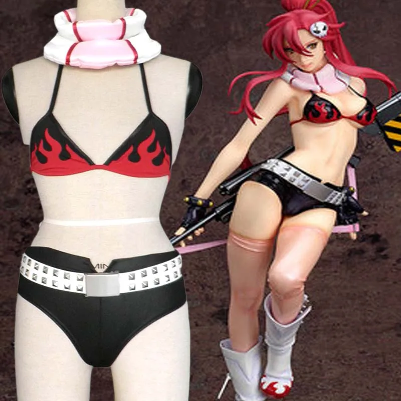 Аниме GURREN LAGANN Косплей Костюм Yoko сексуальный бикини полный комплект костюм| |