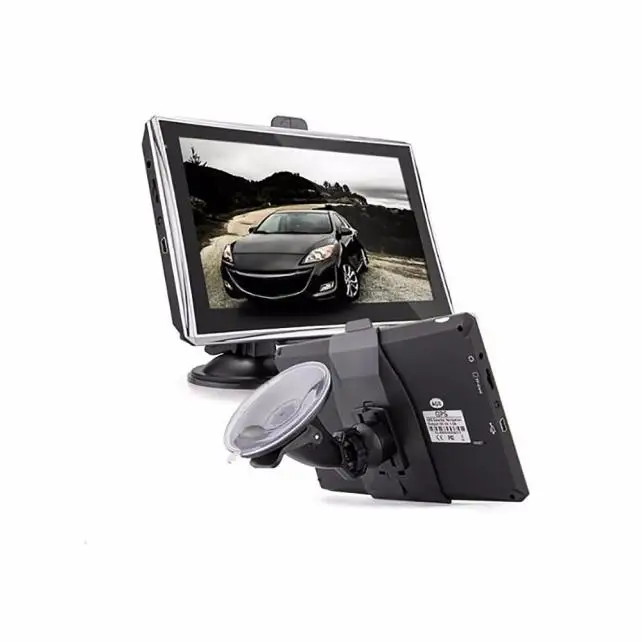 7,0 дюймовый сенсорный плоский gps навигатор 128 МБ+ 4G портативный автомобильный стерео аудио плеер мультимедийные развлечения
