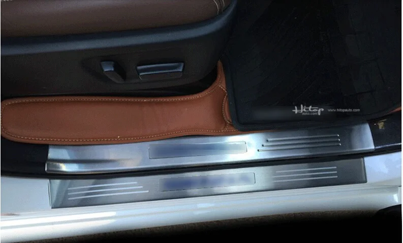Накладка на порог горячей двери/порог для Toyota Sienna 2010-, отличная нержавеющая сталь 304, 6 шт./компл., в Азию