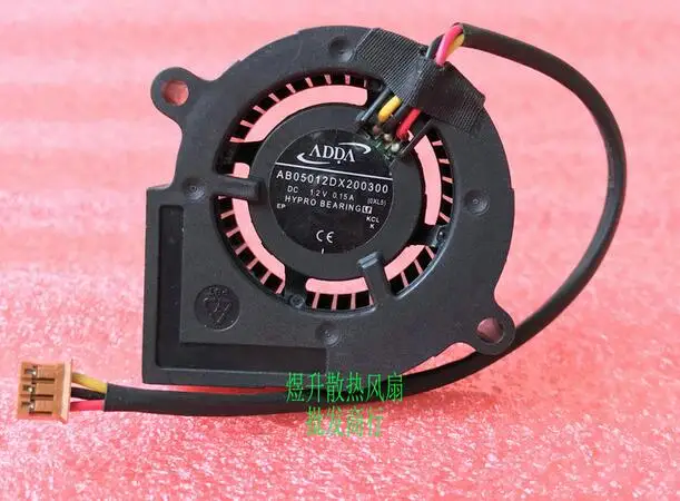 Новый ADDA AB05012DX200300 12 В 0.15A ACER X1140A 3-линейный проекционный маленький вентилятор |