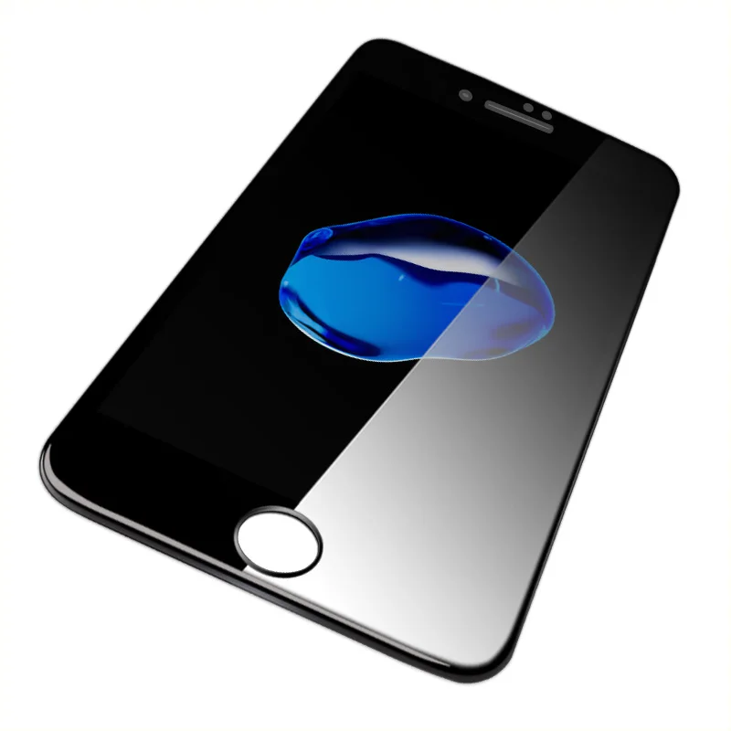 FRVSIMEM 4D полноэкранное закаленное стекло для iphone 7 Защитная пленка для Apple iphone 7 Plus 4D изогнутое закаленное стекло