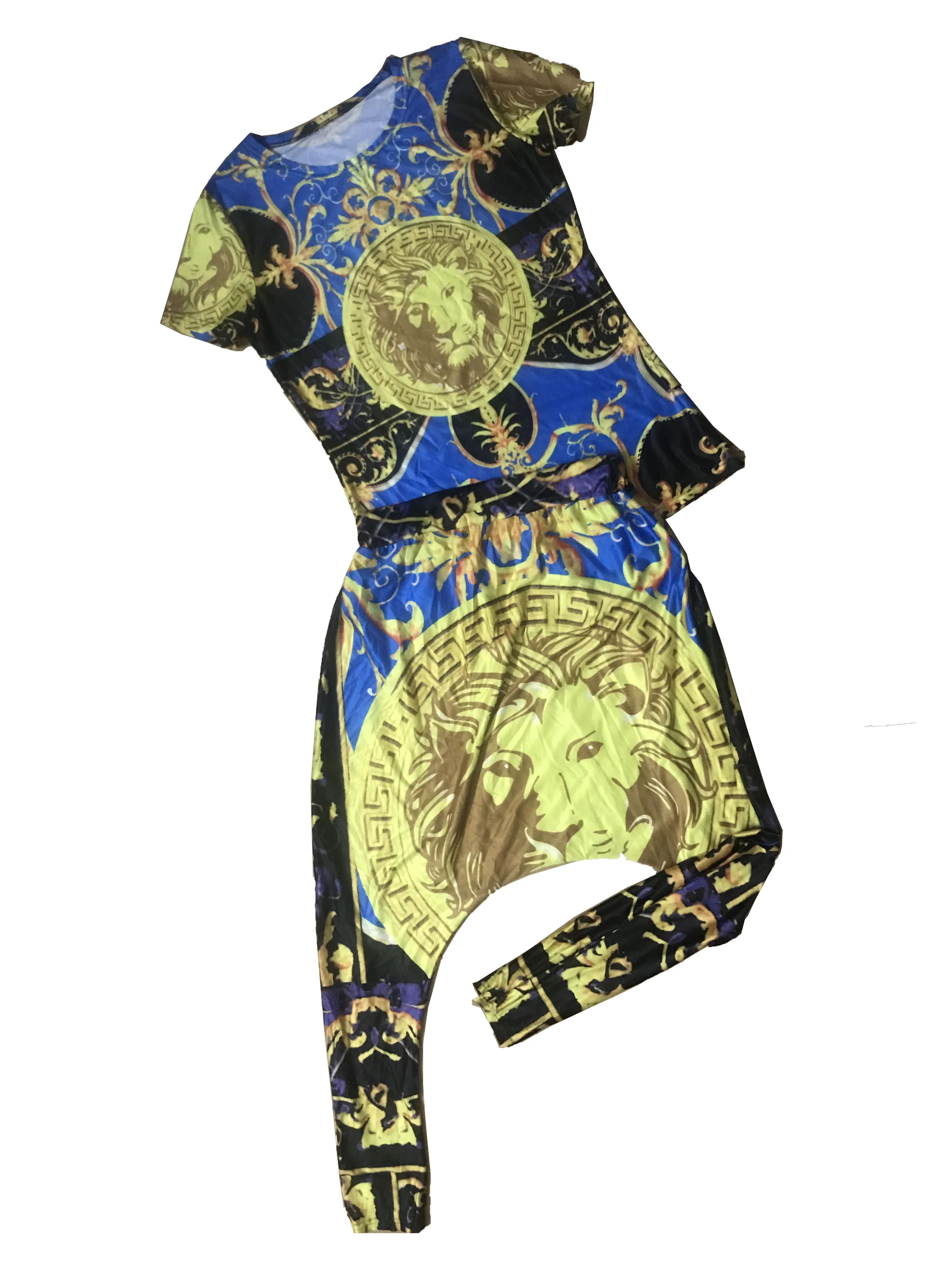 Africana Dashiki nueva primavera de alta Elastico de pozo de algodón doble Phoenix de cercanias de gran tamamino traje(KTZ