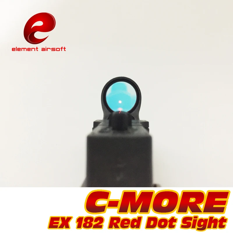 EX 182 Элемент airsoft охота коллиматорный sightSeeMore Железнодорожный Reflex C БОЛЬШЕ Red Dot Sight