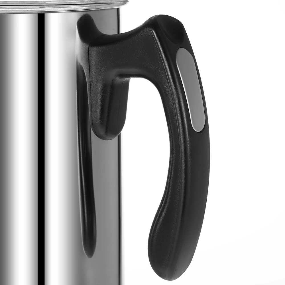 homgeek 220V кофемашина нержавеющей стали кофеварка автоматически frother кофе латте, капучино электрической молока на домашней кухне