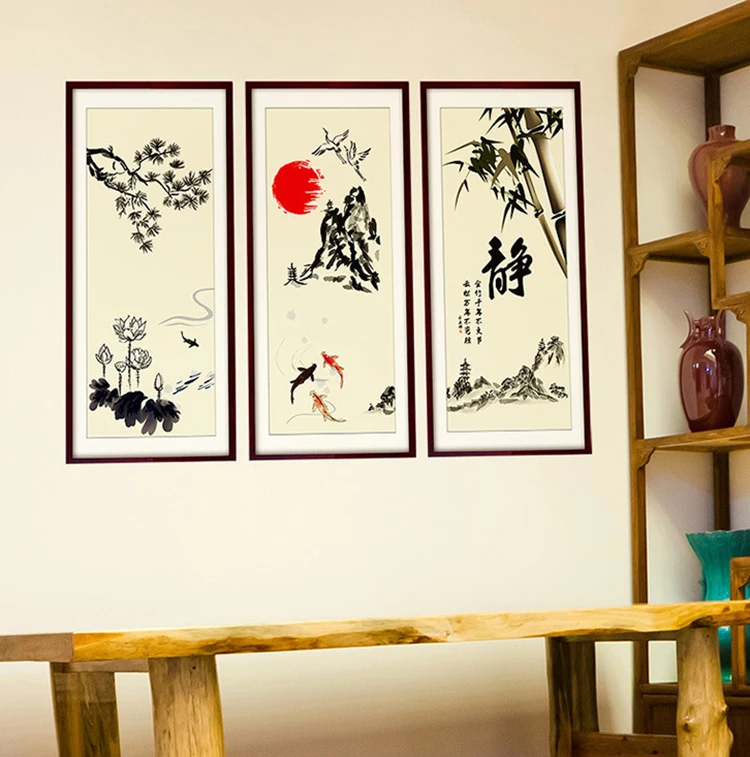 Большие настенные наклейки в стиле каллиграфии домашний декор для гостиной diy