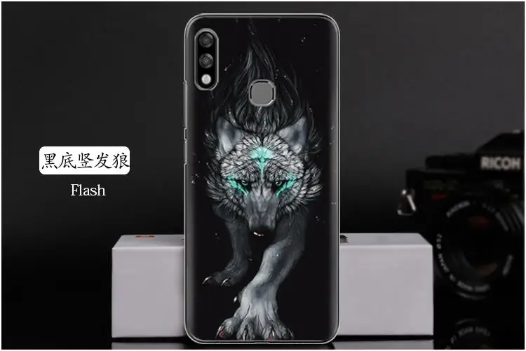 Разноцветный окрашенный задний Чехол для телефона Infinix Hot 7 Pro X625B 6,2-дюймовый модный дизайн ТПУ силиконовый чехол