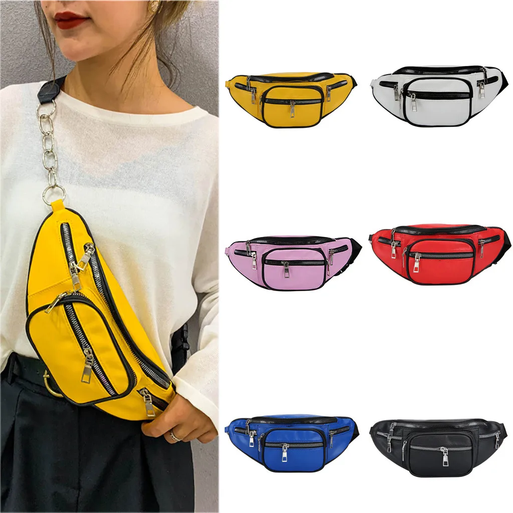 Bolsa Feminina, женская модная нагрудная сумка на молнии, Дорожная Спортивная сумка-Органайзер для женщин и мужчин, поясная сумка, маленькая сумка через плечо для женщин