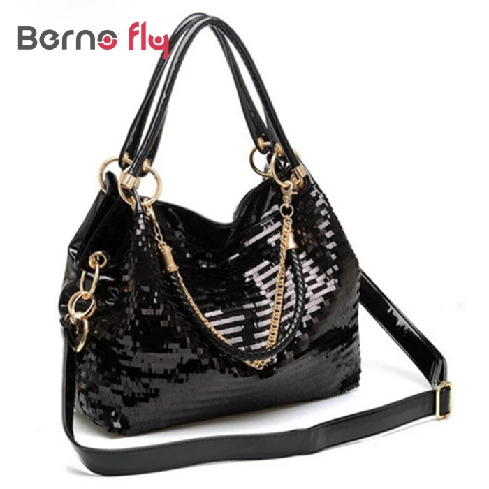 2018 Новый Для женщин сумка Мода блестят Повседневное сумки дамы Посланник Креста