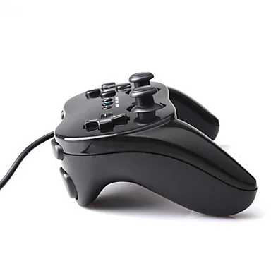 Новый черный классический проводной профессиональный джойстик для Nintendo Wii/Wii U |