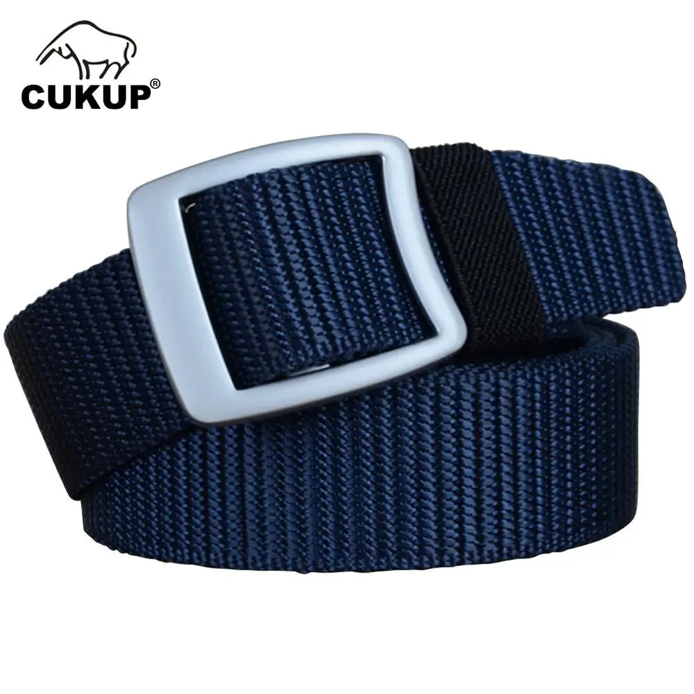 Модные антиаллергенные металлические ремни CUKUP унисекс качественные нейлоновые