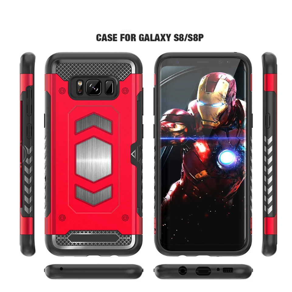 Чехол для телефона Samsung S8 чехол Galaxy силиконовый кошелек с отделением карт galaxy