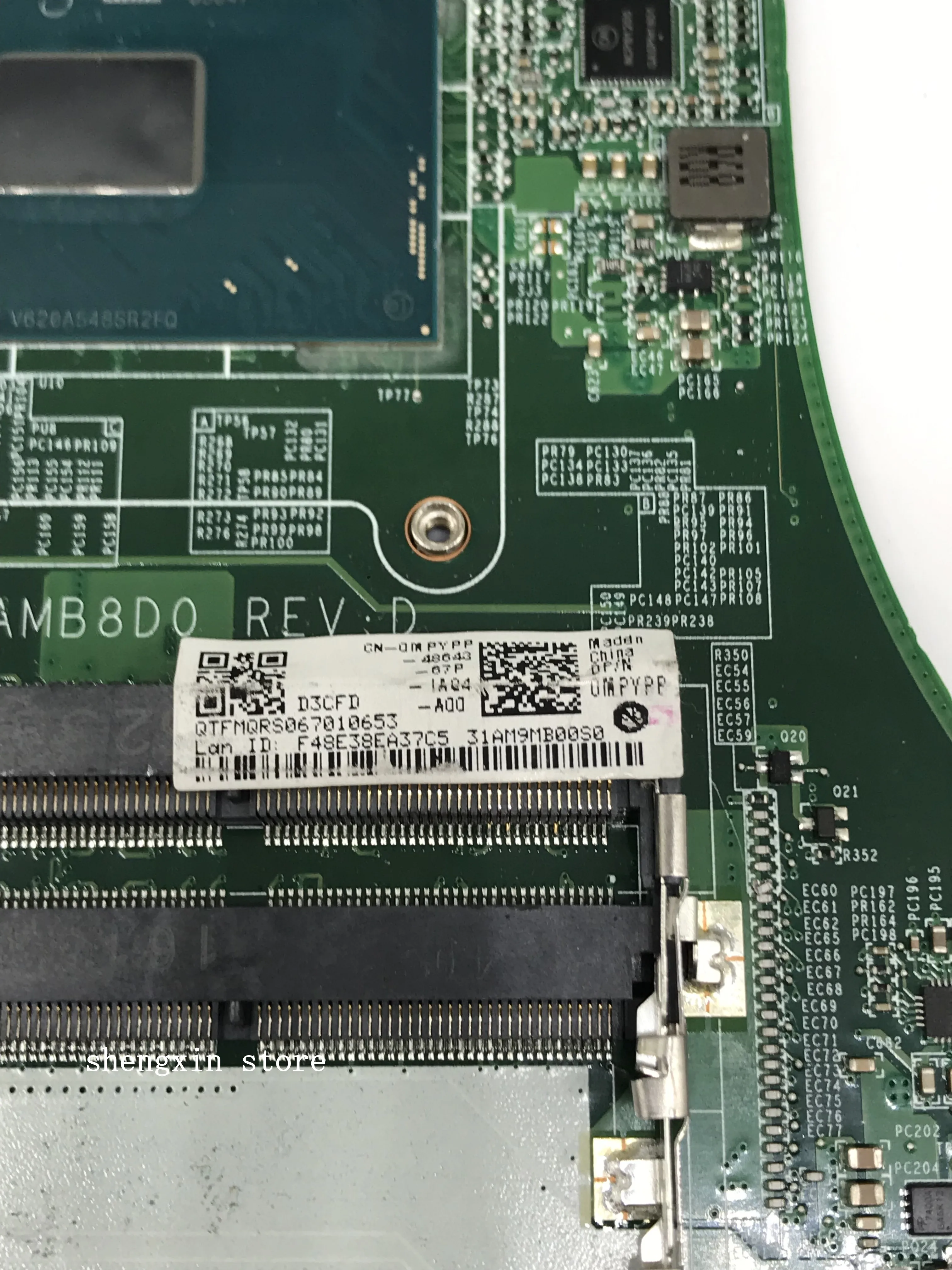 Материнская плата для DELL 15 7559 с I7-6700HQ DAAM9AMB8D0 CN-0MPYPP 0MPYPP материнская | Компьютеры и