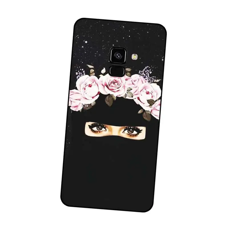 P102 Исламской Gril/глаза Черный силиконовый чехол для Samsung Galaxy J2 J3 J4 J5 J6 J7 J8 Pro Plus Prime 2018