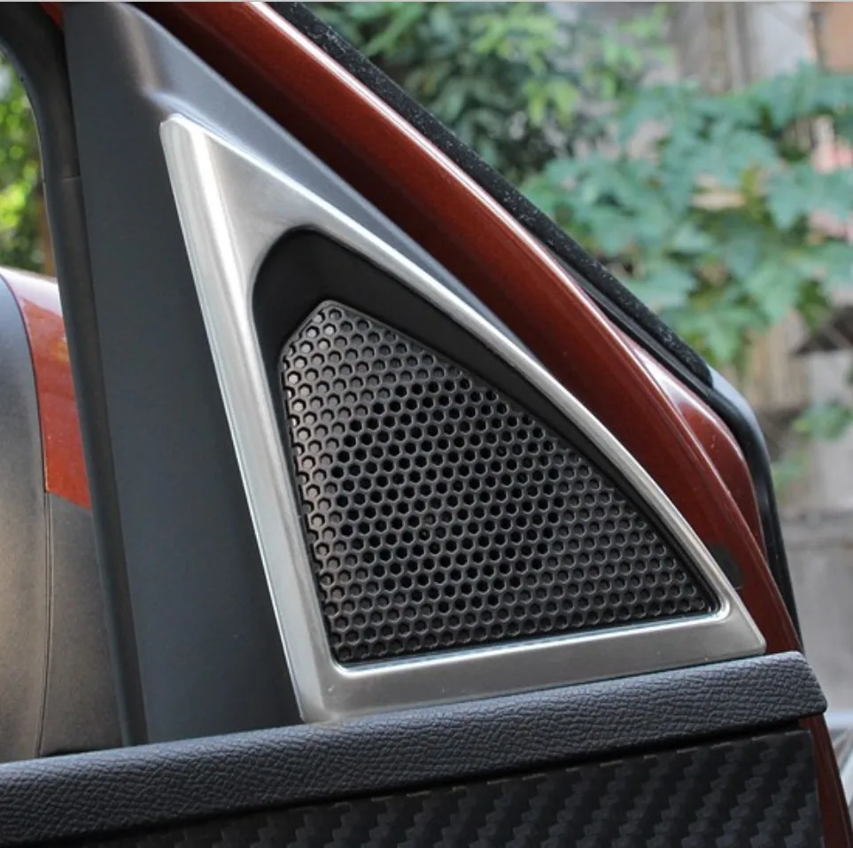 2 шт./компл. аудиоколонка из нержавеющей стали обшивка динамика твитер