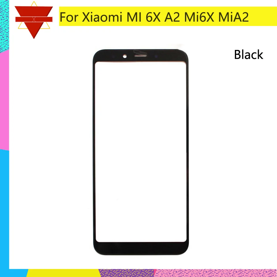 10 шт \ Лот Оригинал mi 6X передняя панель для Xiaomi A2 сенсорный экран ЖК-дисплей