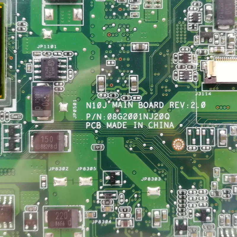 XinKaidi N10E материнская плата для ноутбука N270 процессор REV: 2 0 ASUS N10J тест материнской