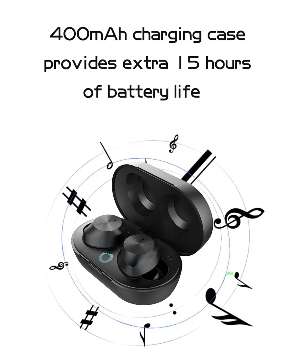 Портативные беспроводные наушники Bluetooth 5 0 Беспроводные спортивные