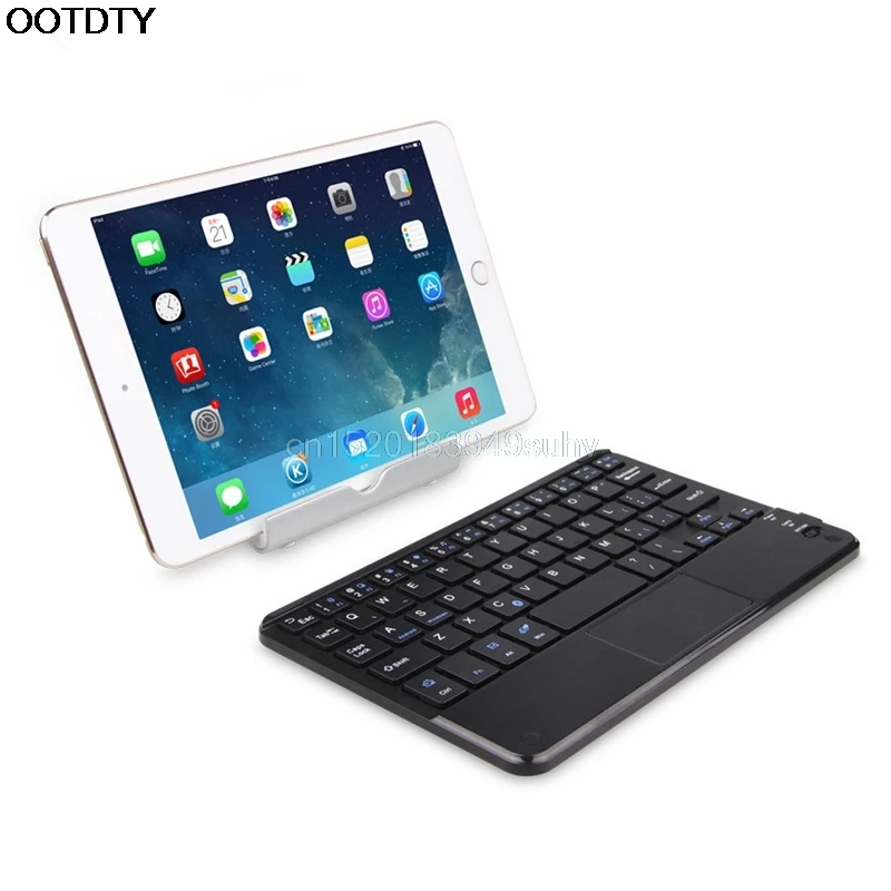 10 дюймовая тонкая сенсорная клавиатура Bluetooth встроенный тачпад и перезаряжаемый