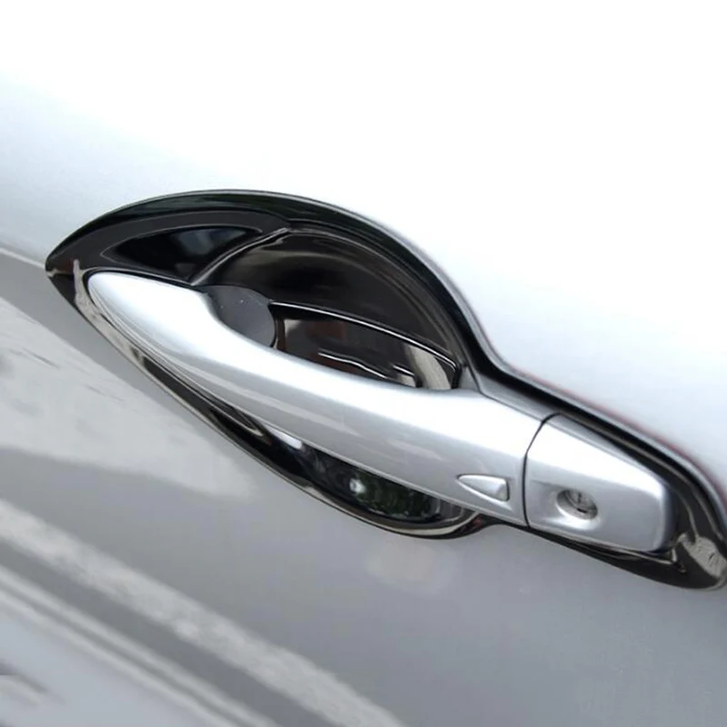 

Car styling Door handle cover door handle bowl cover sticker fit for NISSAN Qashqai QASHQAI j11 Rogue 2014-2020 car accessories