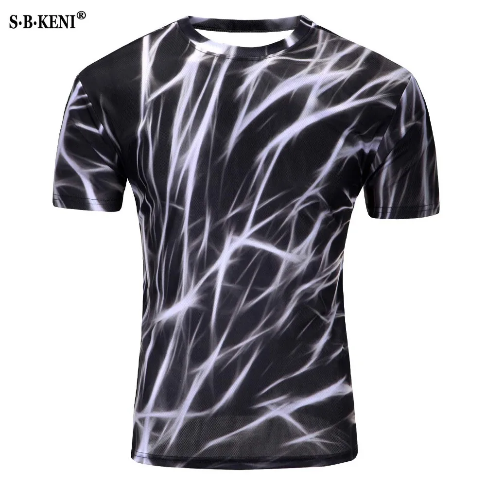 2019 Новая Мужская модная 3d футболка с изображением животных ящерица принтом