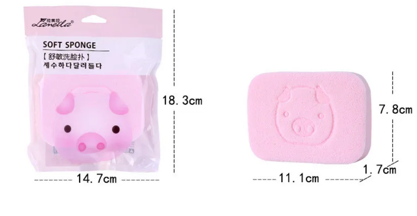 New Cleanse Konjac Sponge Natural Konnyaku Puff Face Wash Cleaning Esponja Maquiagem Makeup |