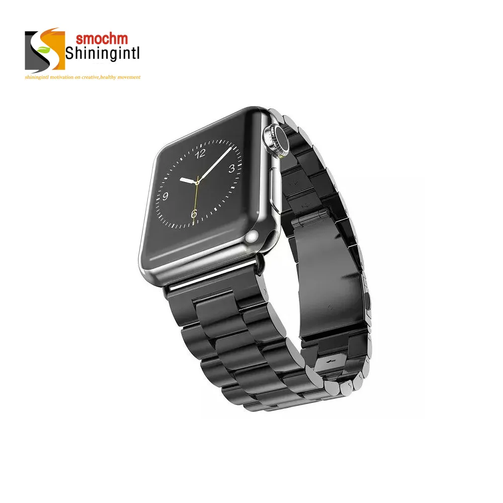 Ремешок Smochm из нержавеющей стали для наручных часов Apple Watch / Sport /edition 38 мм 42