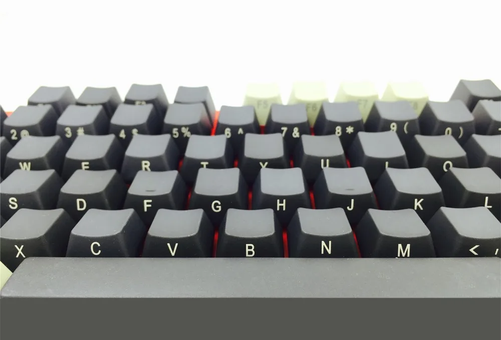 104/108 ключи черный серый Dolch сторона печатная PBT ключ крышка s ANSI макет OEM профиль