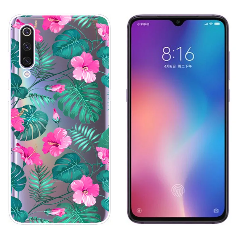 Чехол для Xiaomi mi 9 Мягкий силиконовый чехол задней крышки Fundas телефона Coque Capa Xiao |