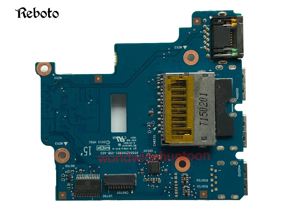 Кардридер Ethernet USB плата для HP Probook 650 G1 материнская 6050A2566801 A03 100% работа 90 дней