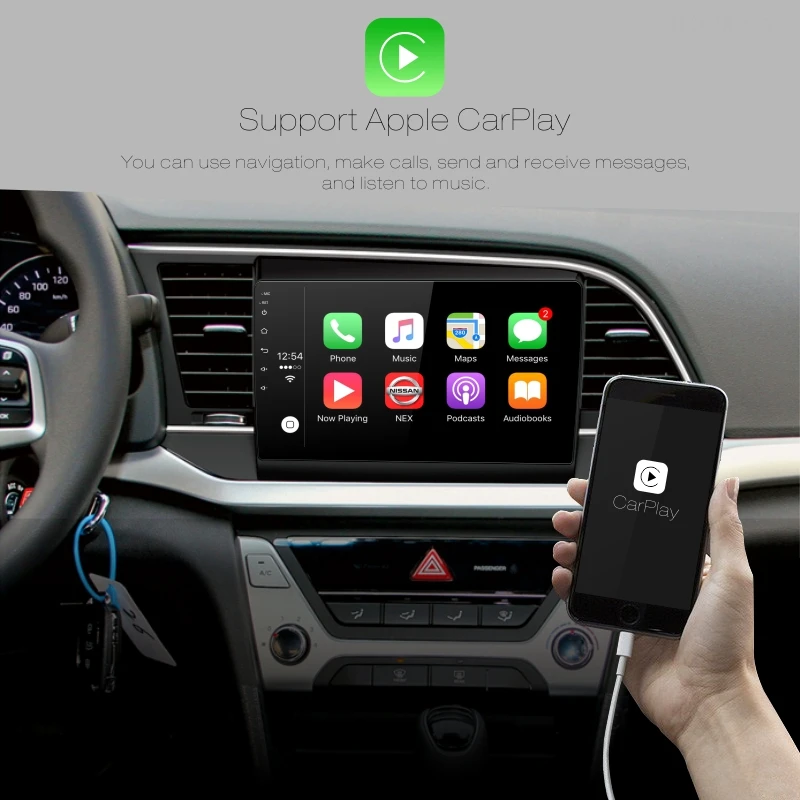 Dinpei Android 9 0 автомобильный Радио Мультимедиа Видео плеер навигация gps для hyundai Elantra 6