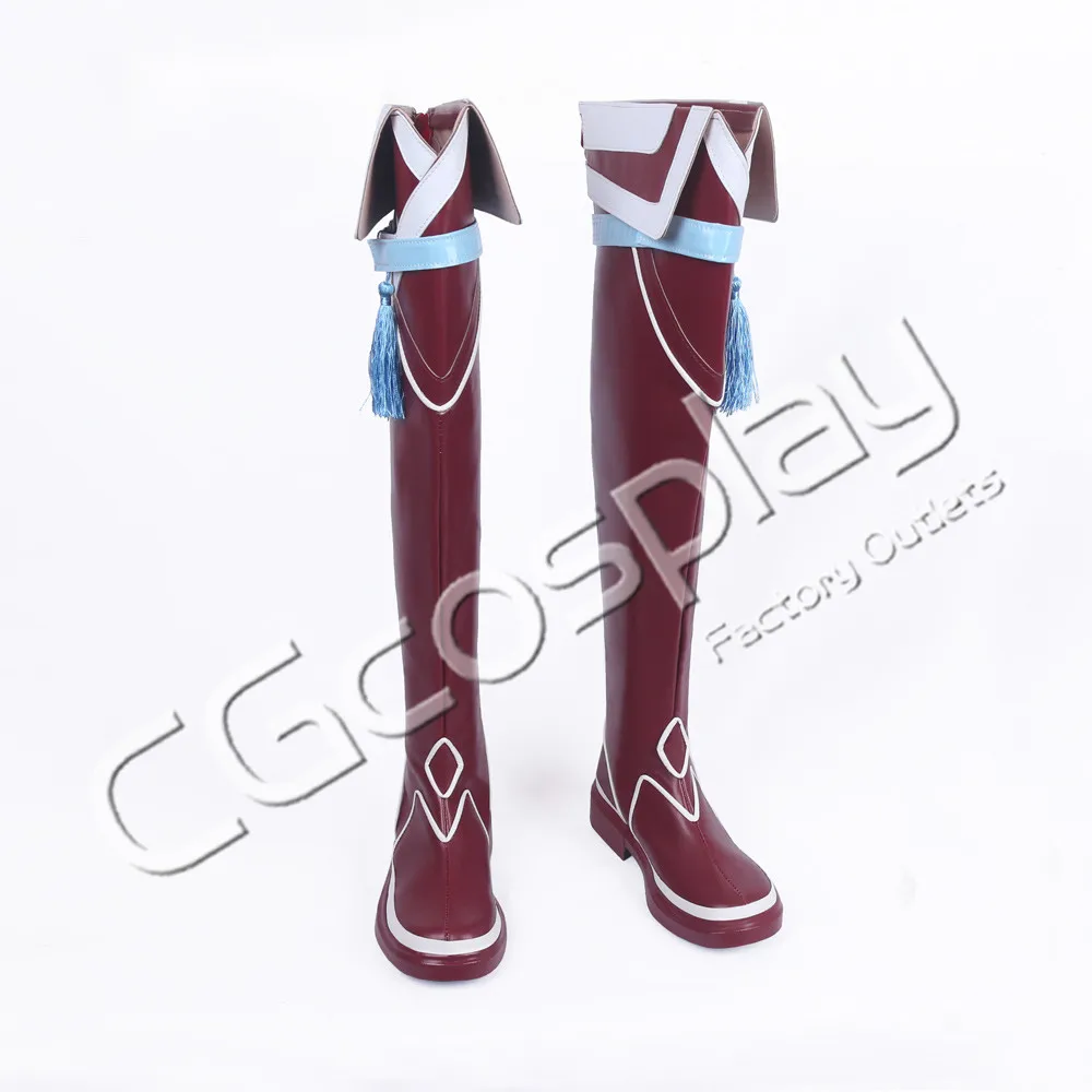 CGCOS Express! Аниме Косплэй обувь огонь эмблема судьбы ботинки для костюмированной