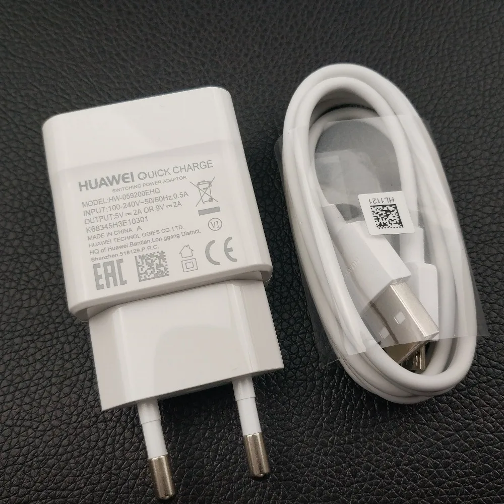 Оригинальный huawei 9 v 2a быстро Зарядное устройство qc2.0 ЕС стены Quick Charge адаптер
